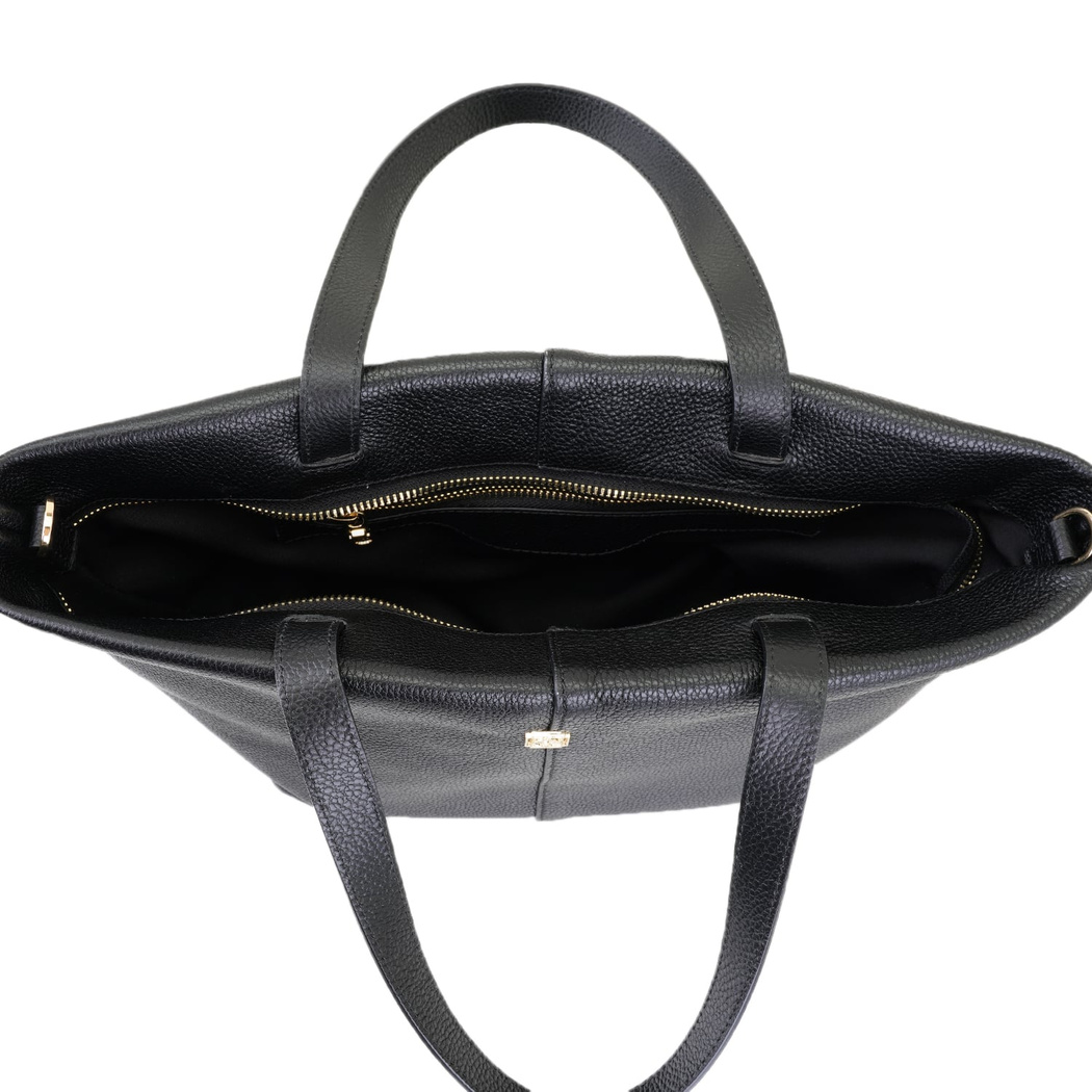 xxx XXXDahlie Siyah Kadın Deri Omuz Çantası