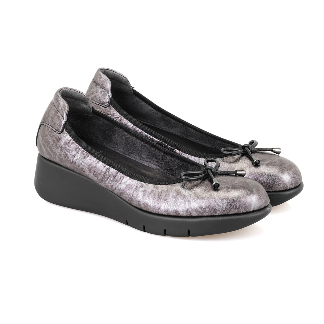 XXXBrunel Gri Kadın DesaComfort Deri Günlük Ayakkabı