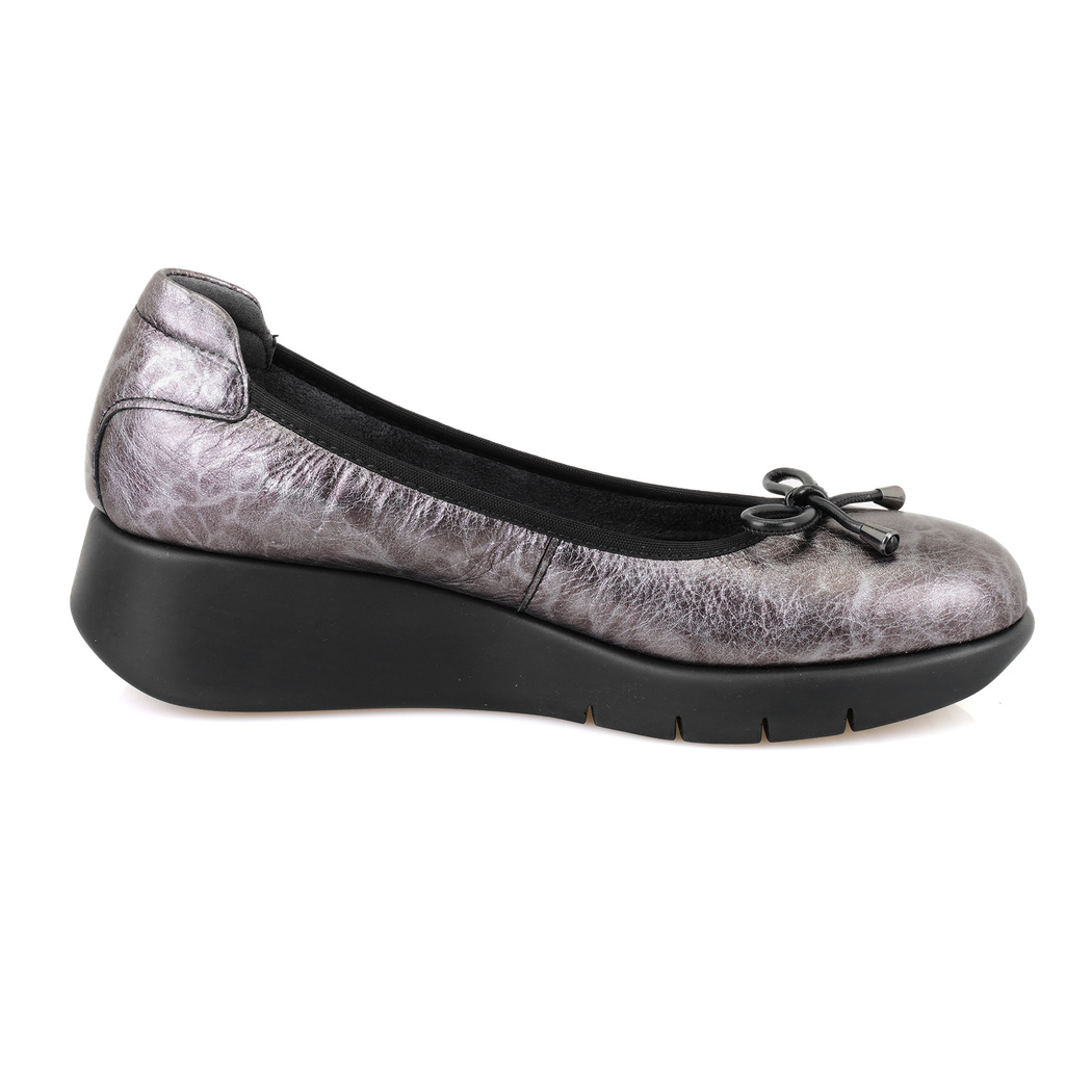 XXXBrunel Gri Kadın DesaComfort Deri Günlük Ayakkabı