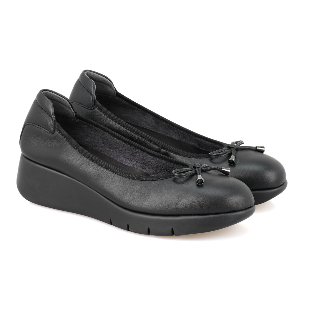 XXXBrunel Siyah Kadın DesaComfort Deri Günlük Ayakkabı
