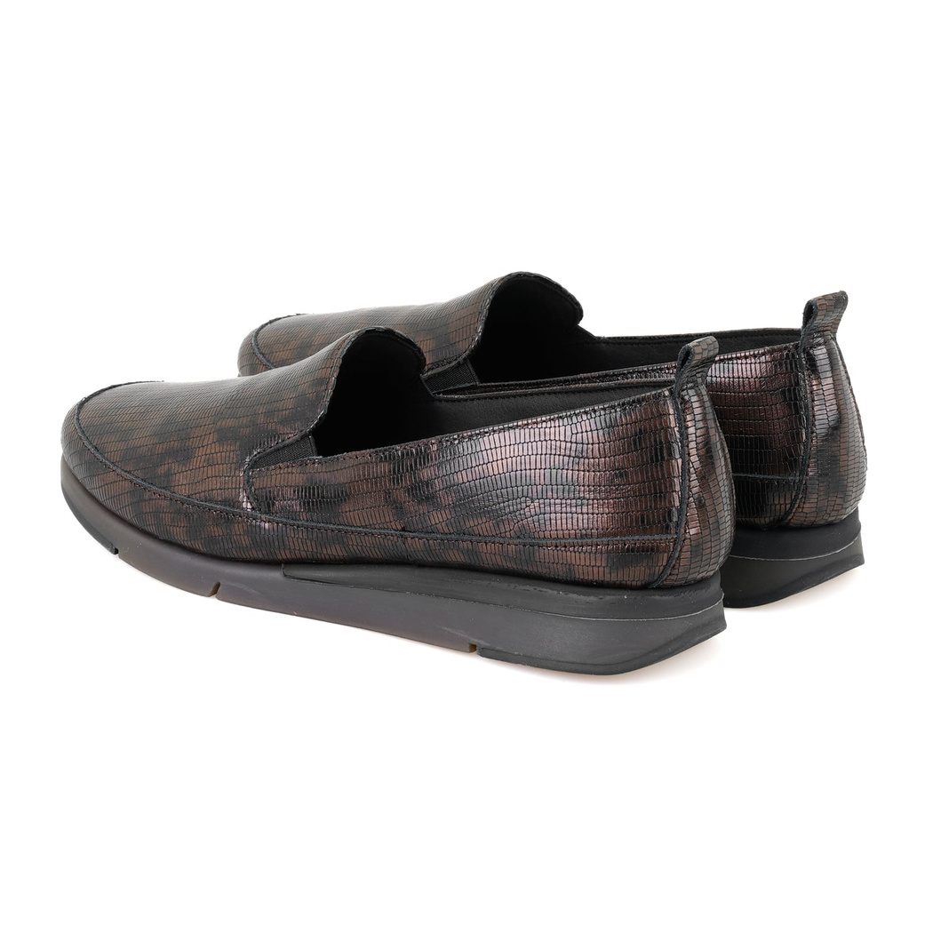 XXXCaliope Kahve Kadın DesaComfort Deri Günlük Ayakkabı