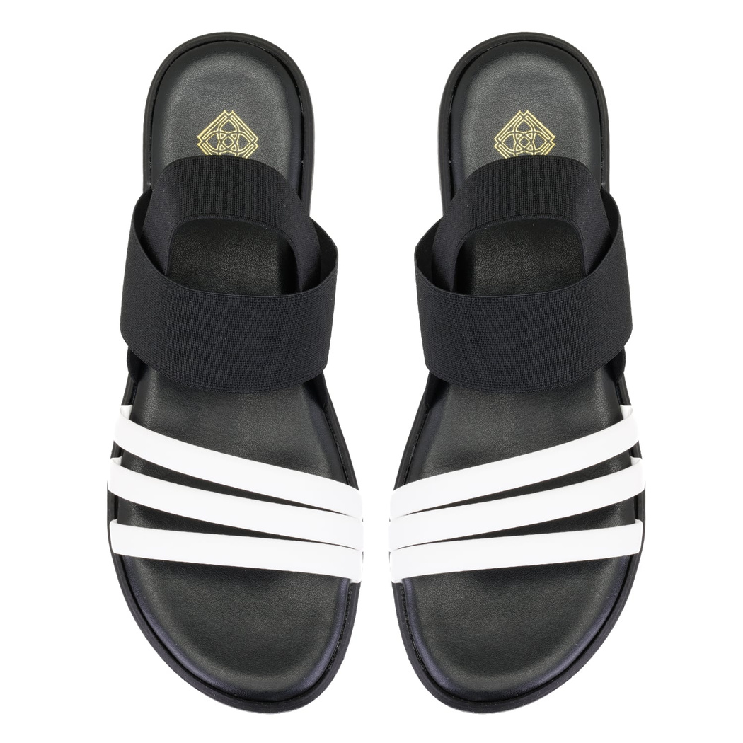 XXXGloaria Beyaz Kadın Comfort Tabanlı Sandalet