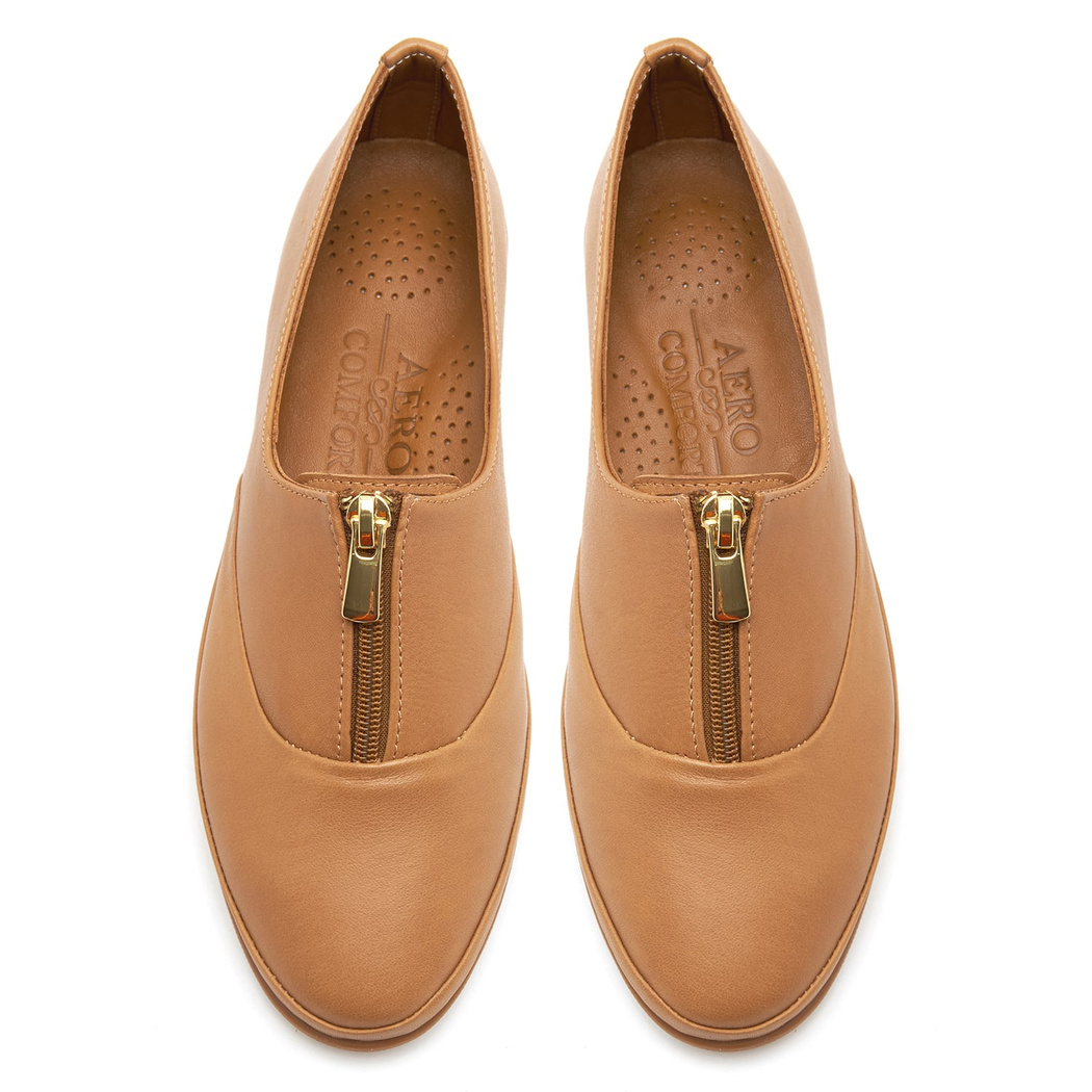 XXXJesus DesaComfort Taba Kadın Deri Günlük Ayakkabı