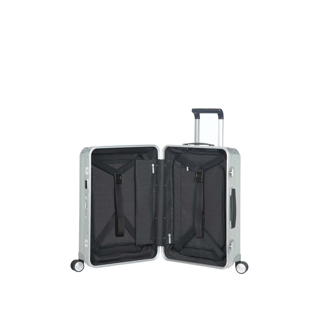 XXXSamsonite Lite-Box - Alu Spinner 4 Tekerlekli 55cm