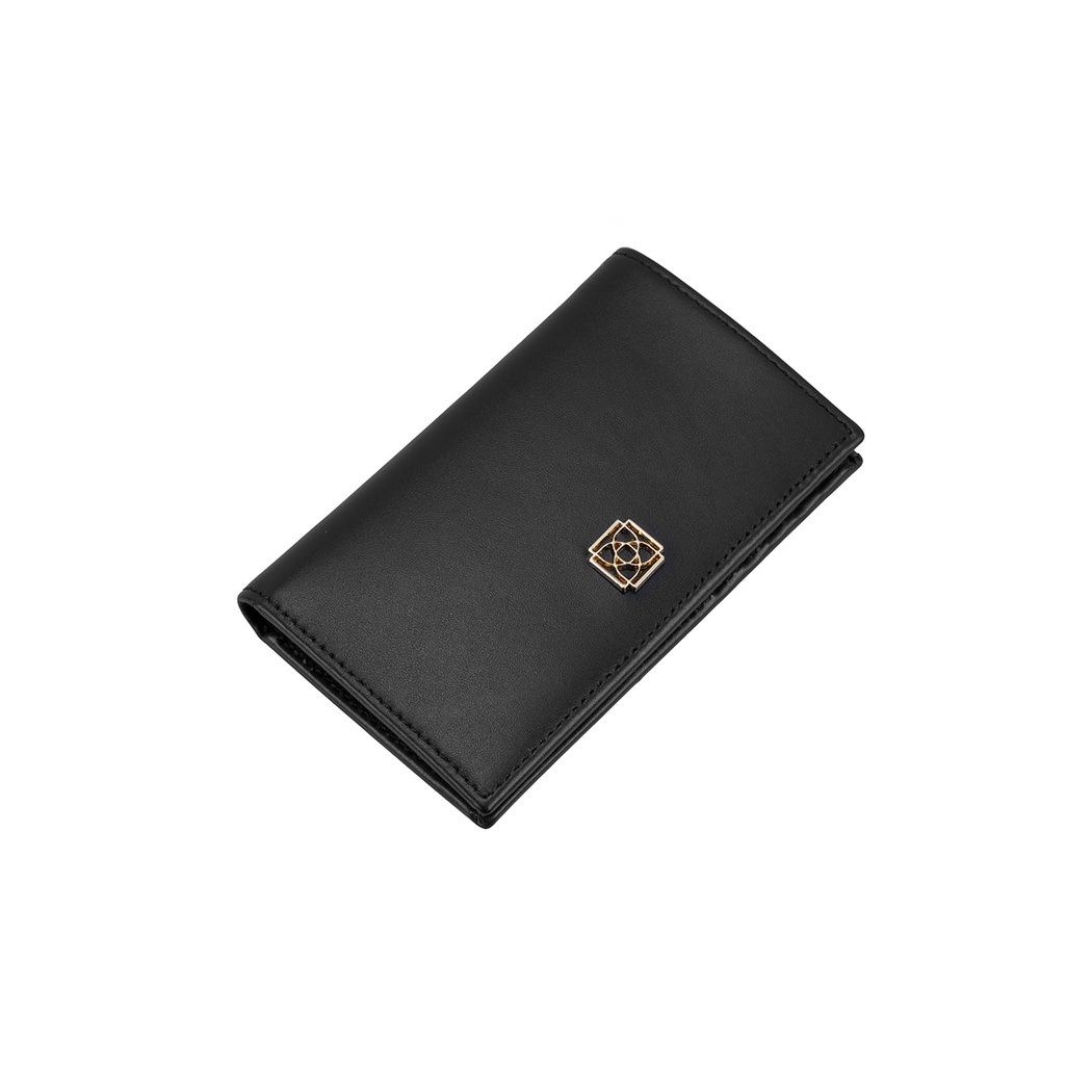 XXXSiyah Kadın Deri Cüzdan