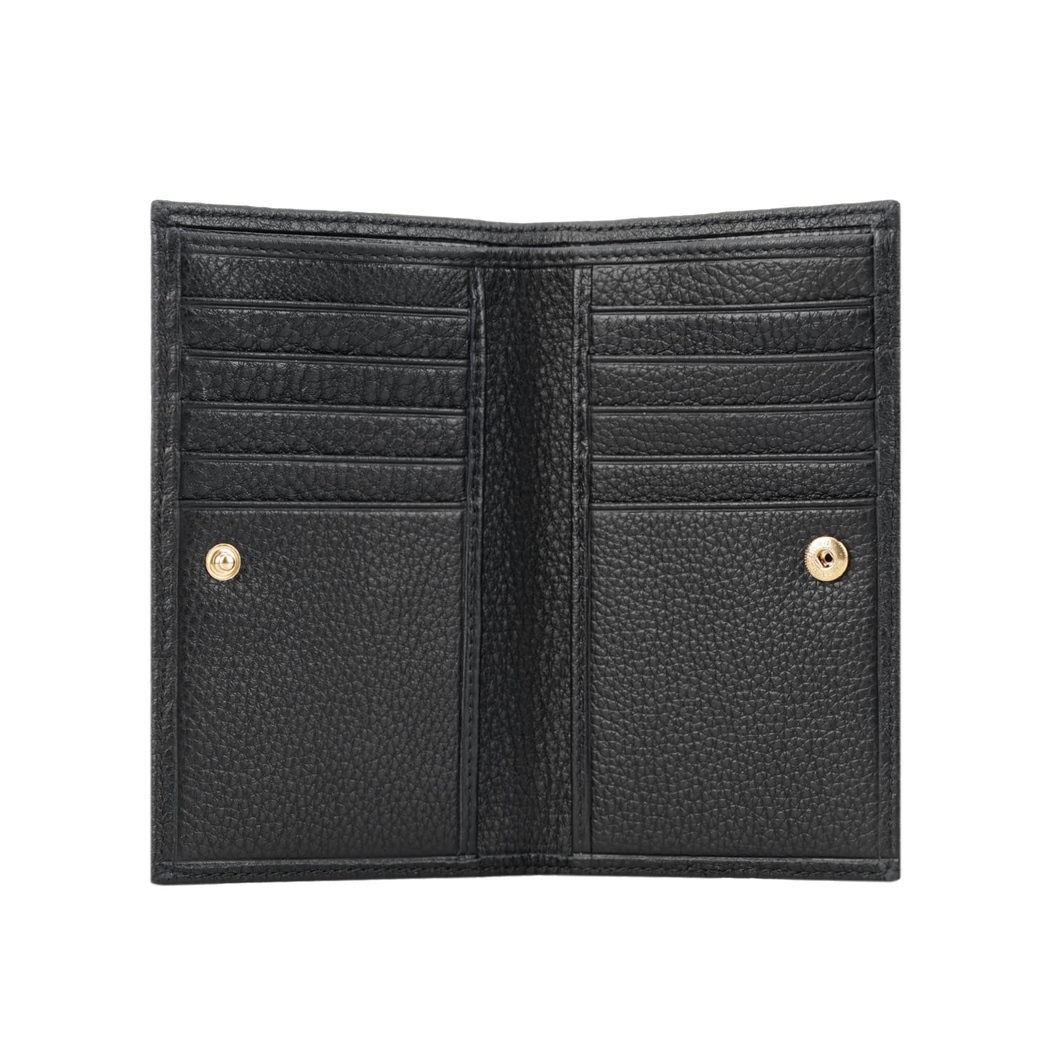 XXXSiyah Kadın Deri Cüzdan