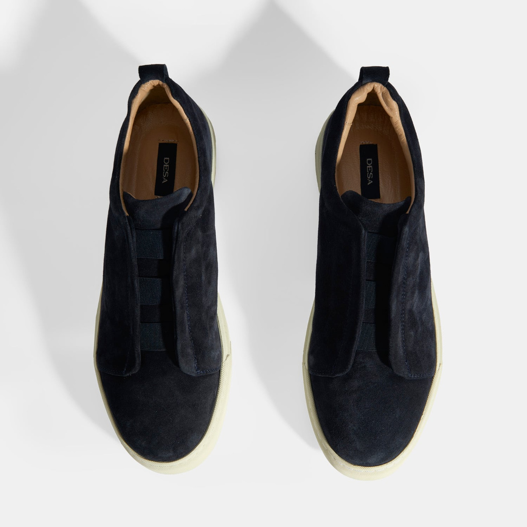 XXXVictor Lacivert Erkek Süet Deri Günlük Ayakkabı