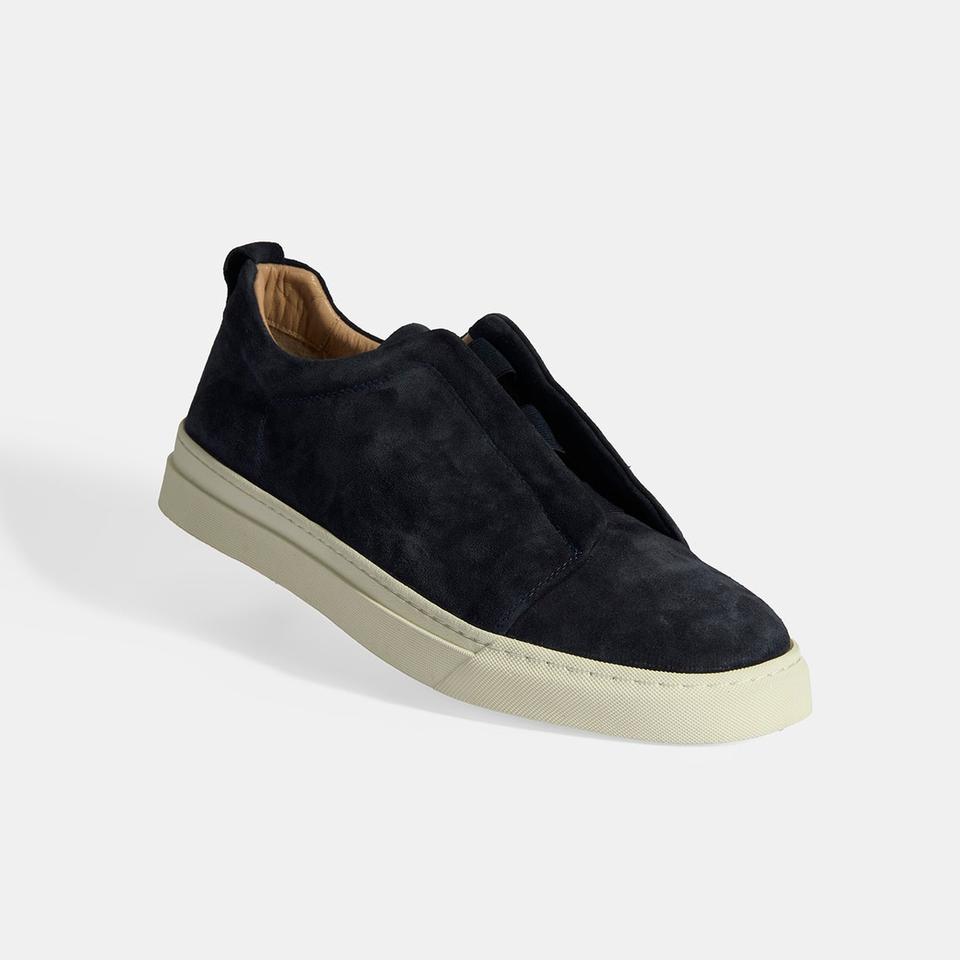 XXXVictor Lacivert Erkek Süet Deri Günlük Ayakkabı