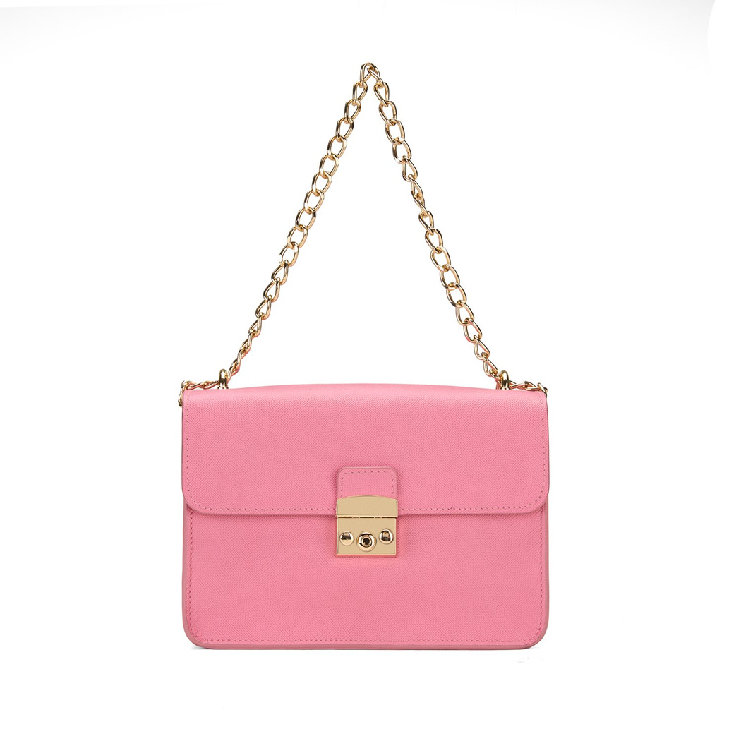 XXXVital Pembe Kadın Deri Omuz Çantası