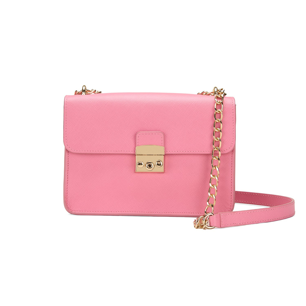 XXXVital Pembe Kadın Deri Omuz Çantası