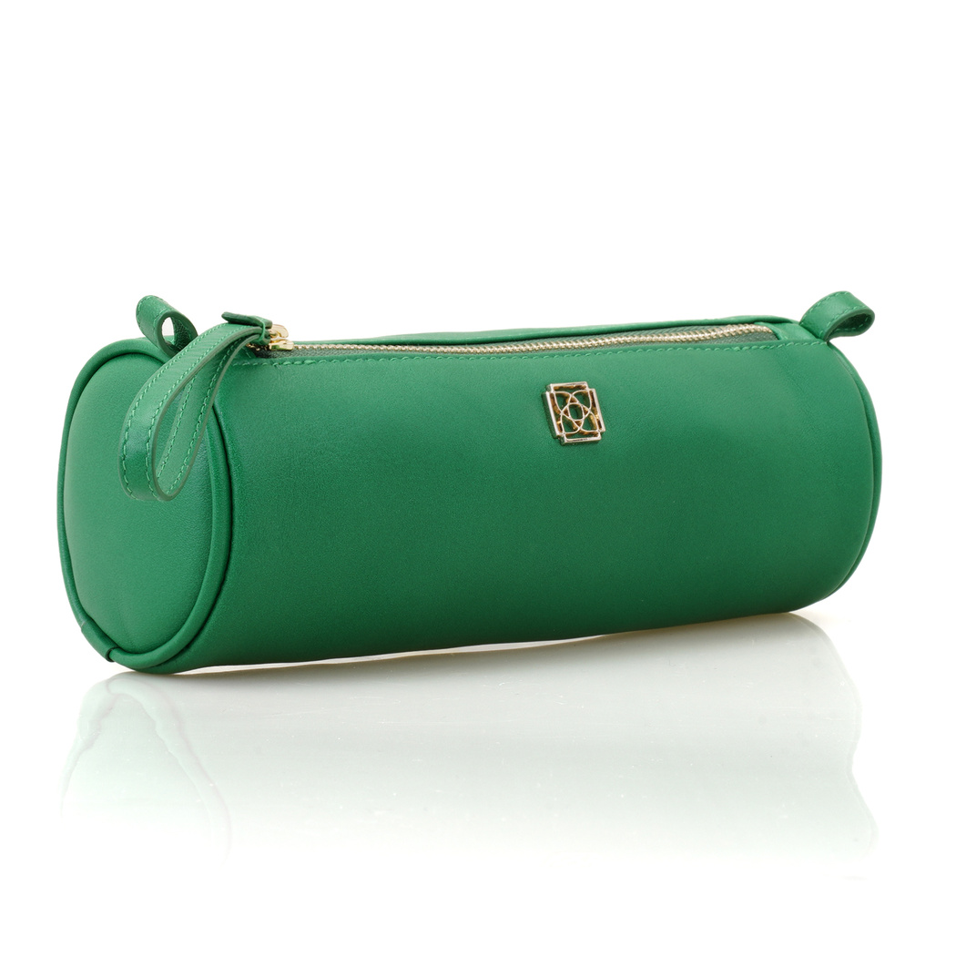 XXXYeşil Napa Kalemlik/Makyaj/Tıraş Çantası