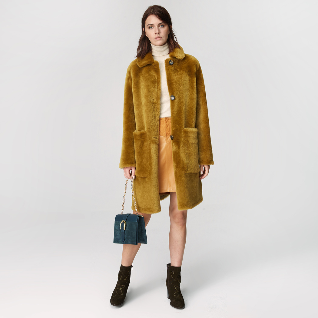 Yeşil Gitana Kadın Kürk