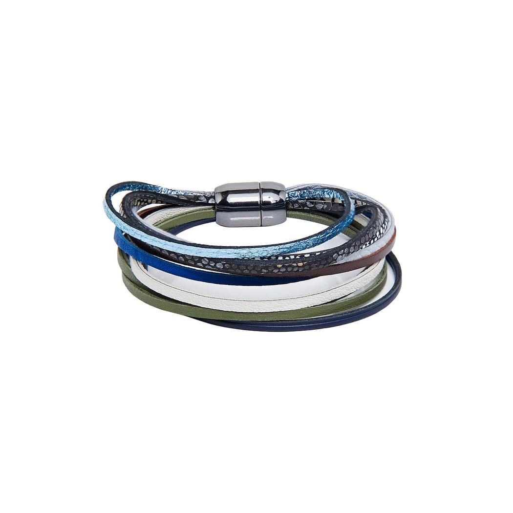 Yeşil Kadın Deri Bileklik