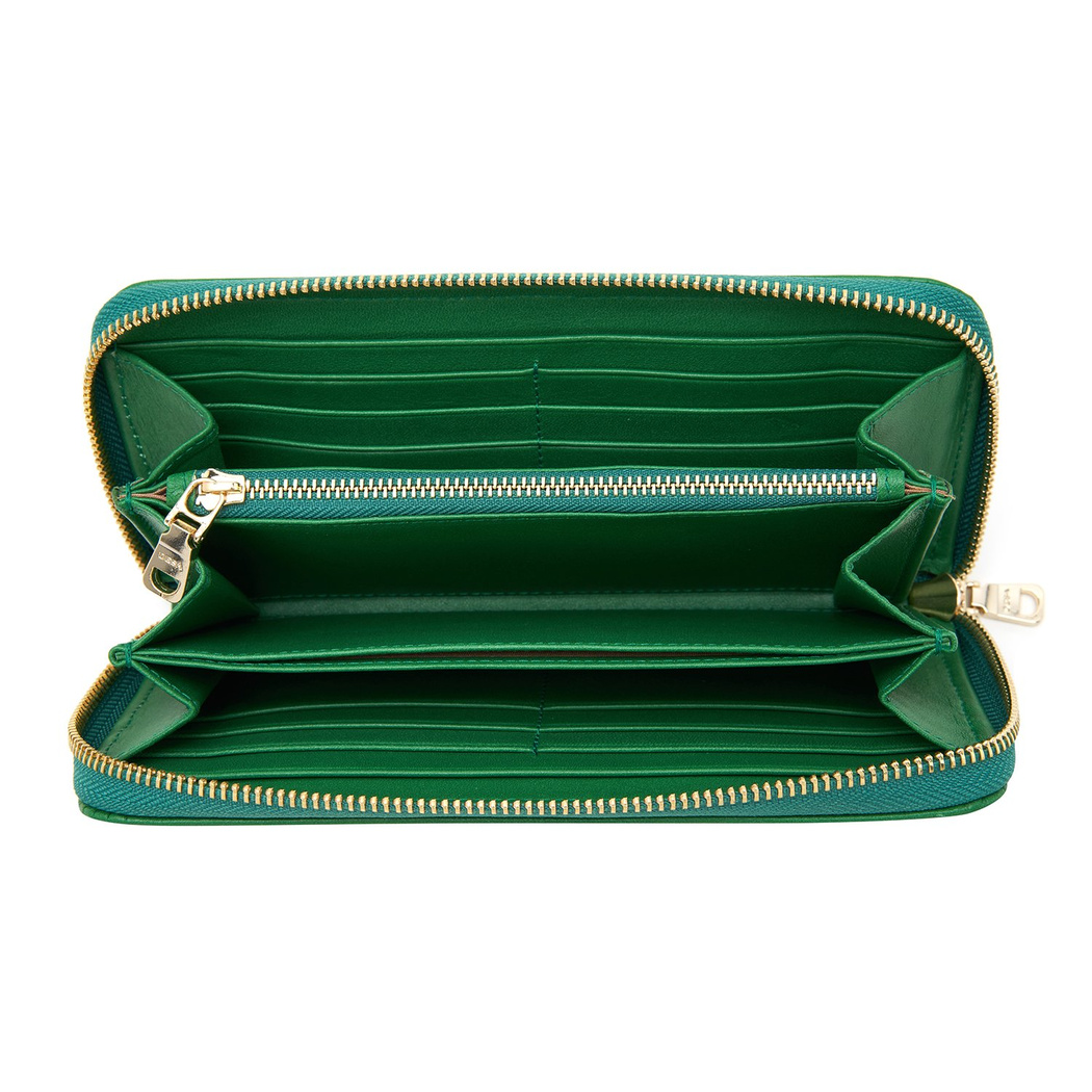 Yeşil Kadın Deri Cüzdan