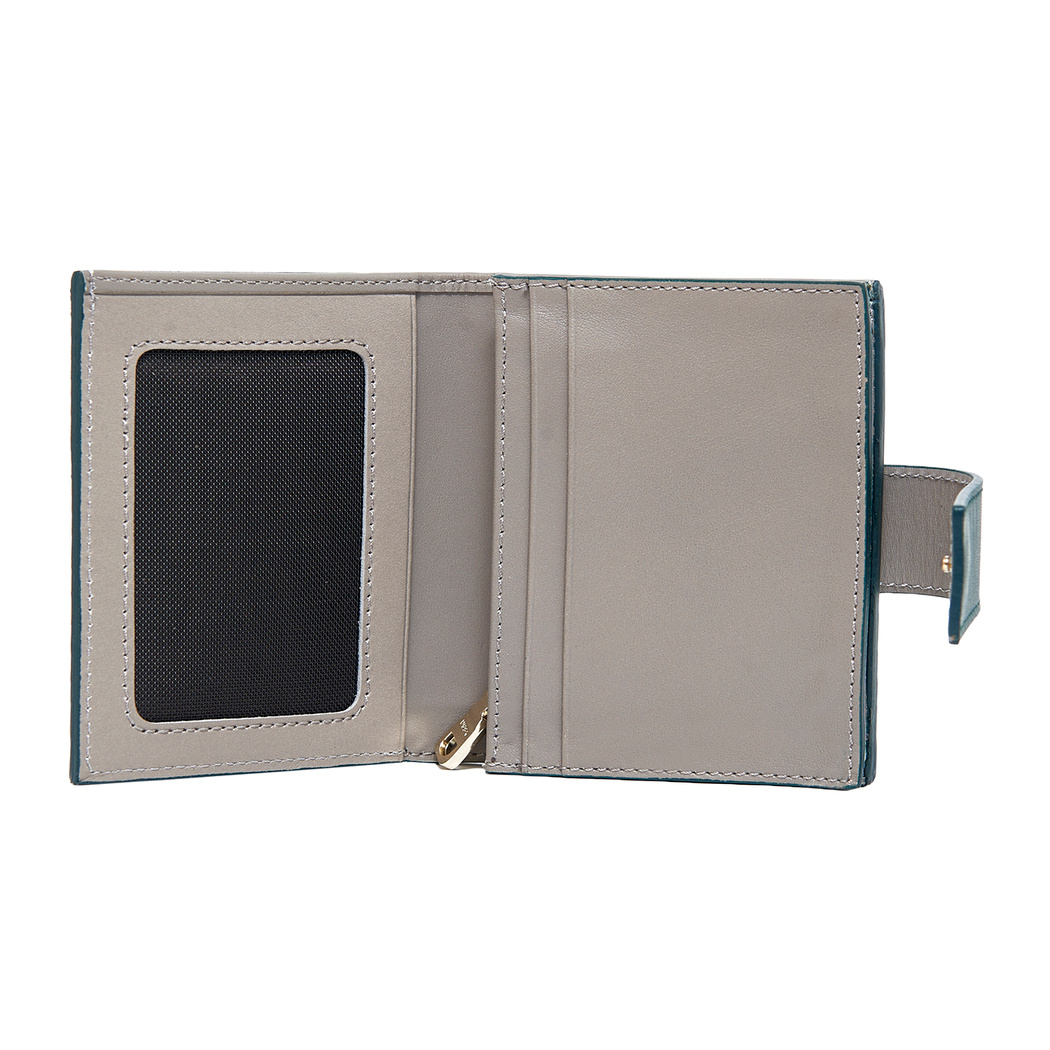 Yeşil Opulent Kadın Deri Cüzdan