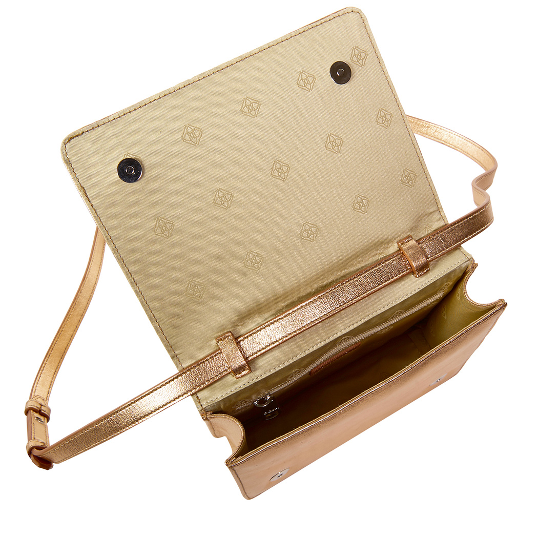 Yıldızlı Kadın Deri Omuz Askılı Çanta