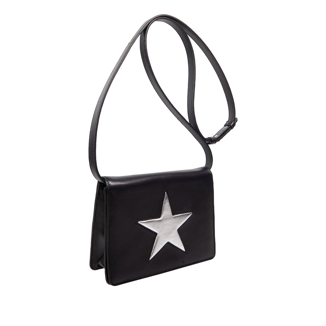 Yıldızlı Kadın Deri Omuz Askılı Çanta