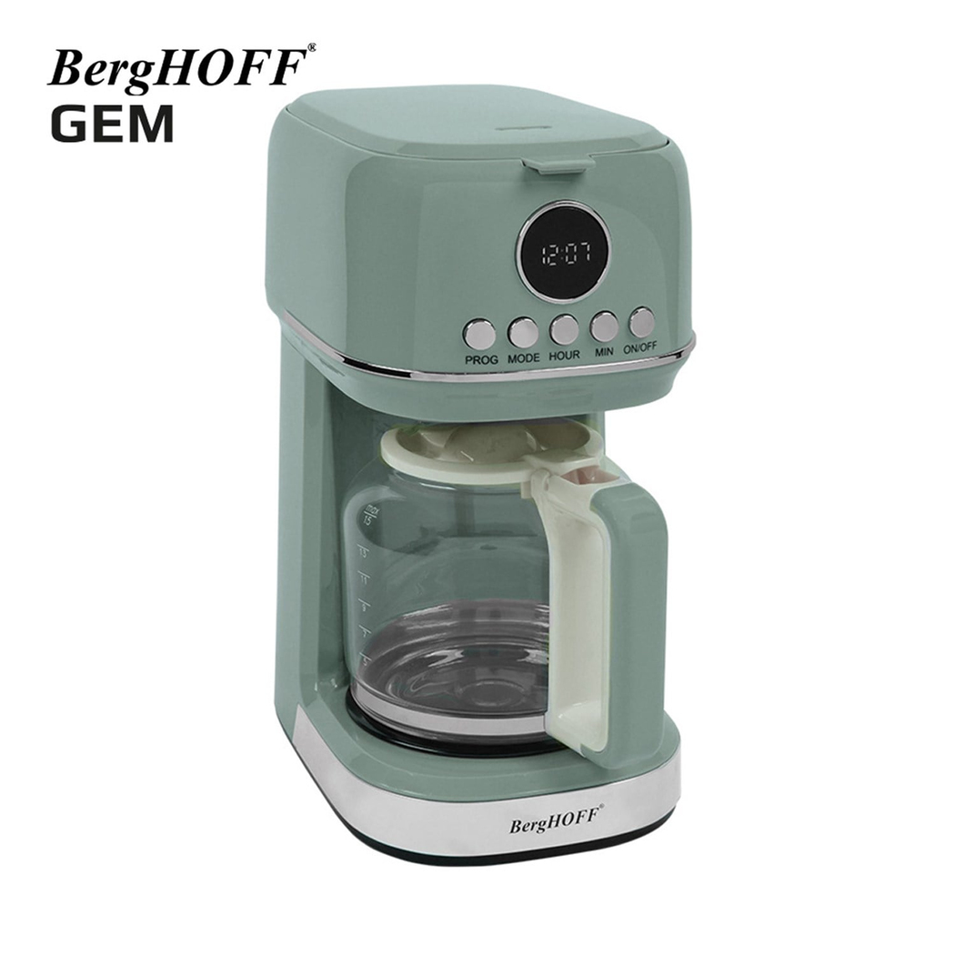 Berghoff Gem Retro 15 Bardak Filtre Kahve Makinesi-Mint Yeşili (7950401)