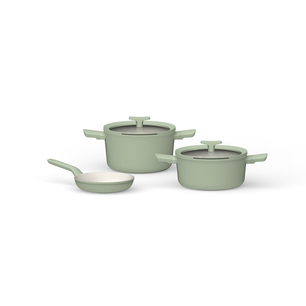 Berghoff Leo Balance 5 Parça Tencere Seti Sage (8501431)