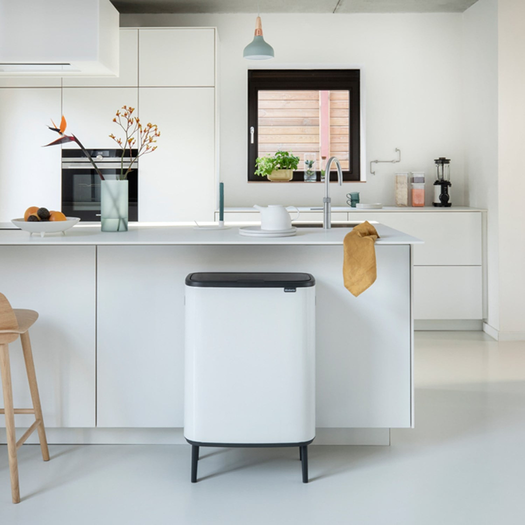 Brabantia Bo White Hi Dokunmatik Çöp Kutusu 60 L (BRA 130205)