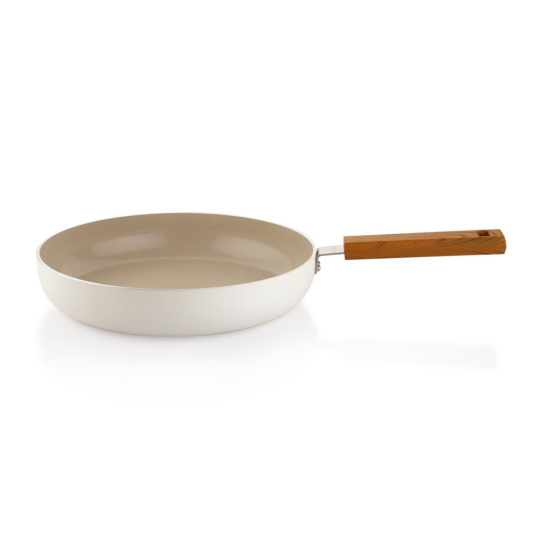Schafer Ceramoni Seramik Tava 28 Cm-Krem