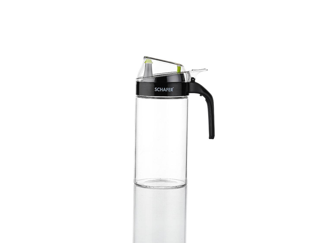 Schafer Clark Yağ Şişesi 750 Ml 2 Parça-Siyah