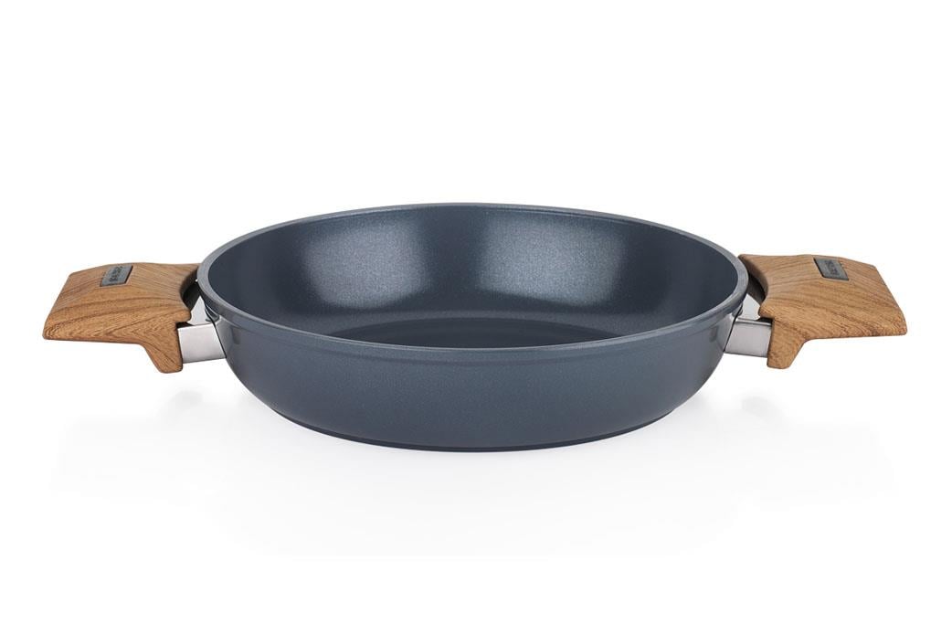 Schafer Fiesta Seramik Sahan 22 Cm-Siyah