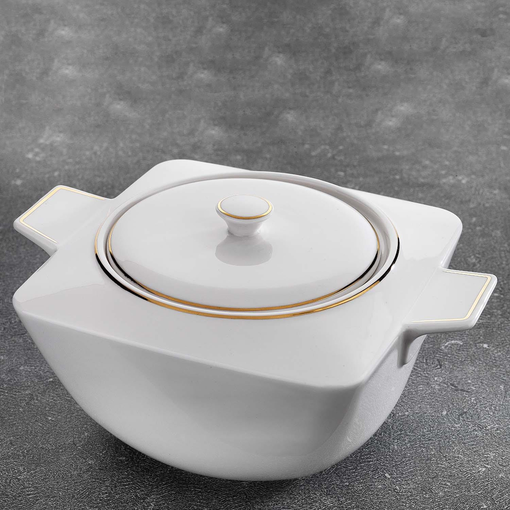 Schafer Glamor Pure Yemek Takımı 60 Parça-Gold