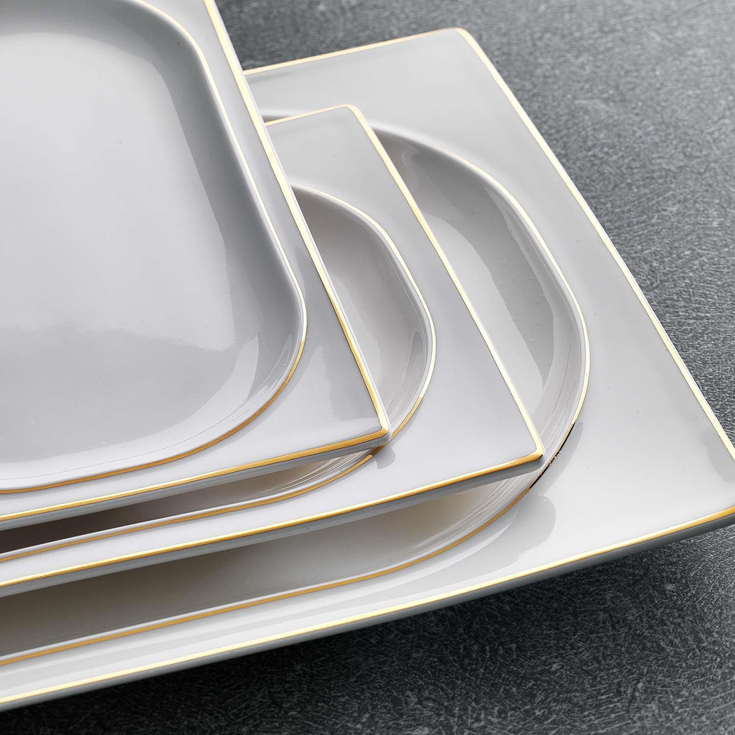 Schafer Glamor Pure Yemek Takımı 60 Parça-Gold