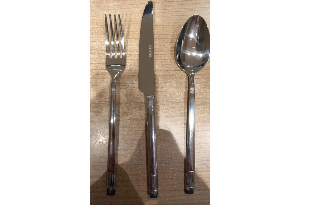 Schafer Hamburg 72 Parça Çatal Kaşık Bıçak Takımı-Gümüş