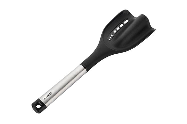 Schafer Helfer Silikon Spatula 1 Parça -Siyah