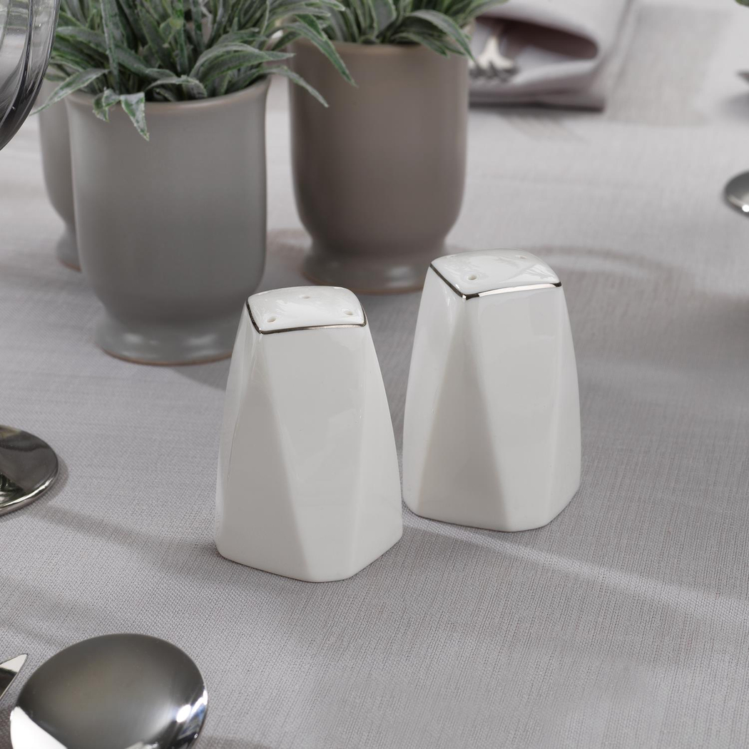 Schafer Hexa Yemek Takımı 56 Parça-Platin