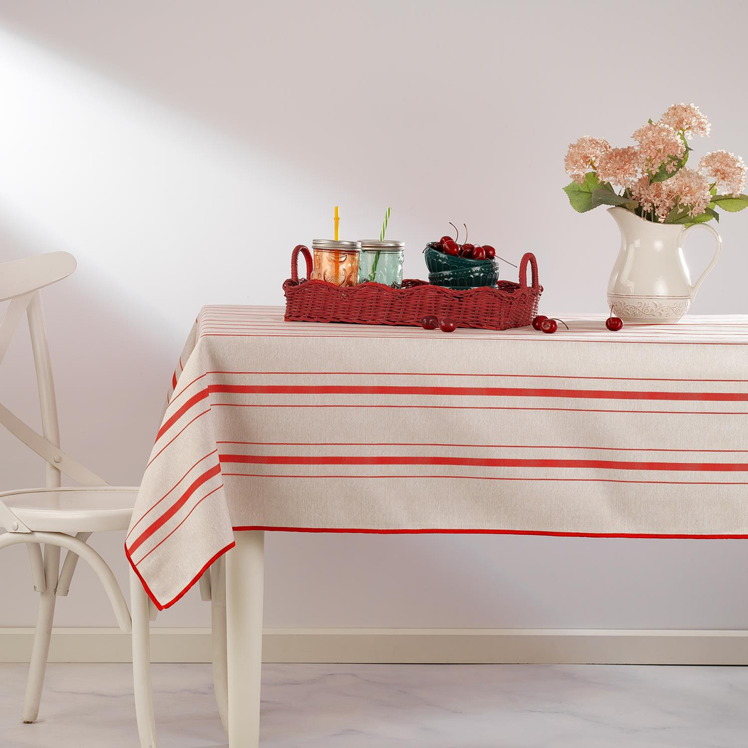 Schafer Home Line Masa Örtüsü 150x240-Kırmızı