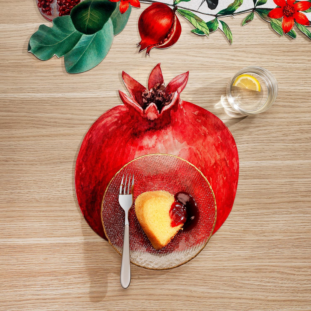 Schafer Home New Year Fruit Supla 1 Parça-Kırmızı
