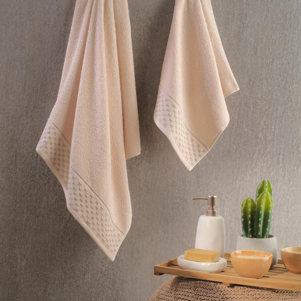 Schafer Home Perla Hamam Seti 2 Parça-Bej