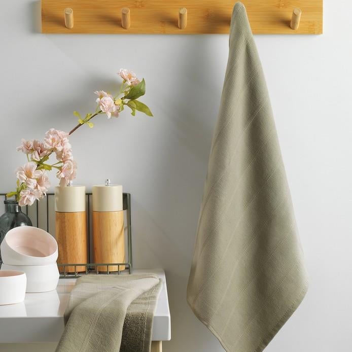 Schafer Home Romy 2 li Kurulama Bezi 40x50 Cm-Yeşil