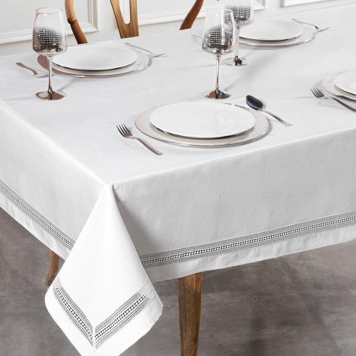 Schafer Home Suzy Masa Örtüsü 160x260 Cm-Krem