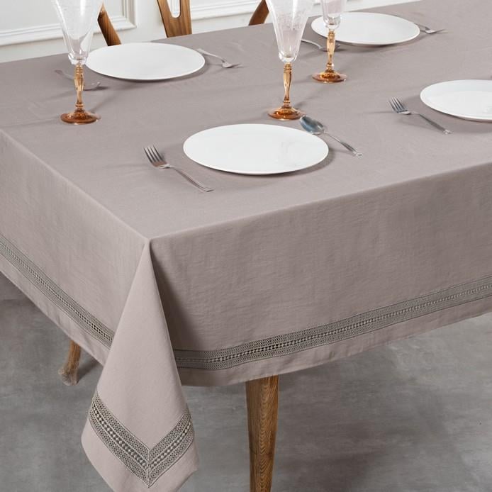 Schafer Home Suzy Masa Örtüsü 160x260 Cm-Taş Rengi