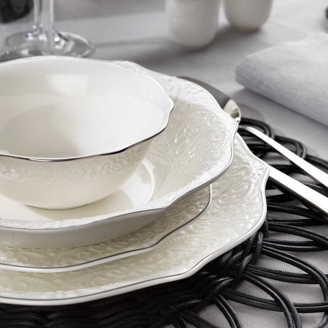 Schafer Mia Yemek Takımı 56 Parça-Platin