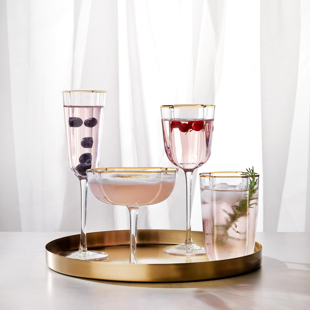 Schafer Ruth 6 lı Meşrubat Bardağı 420 Ml-Gold01
