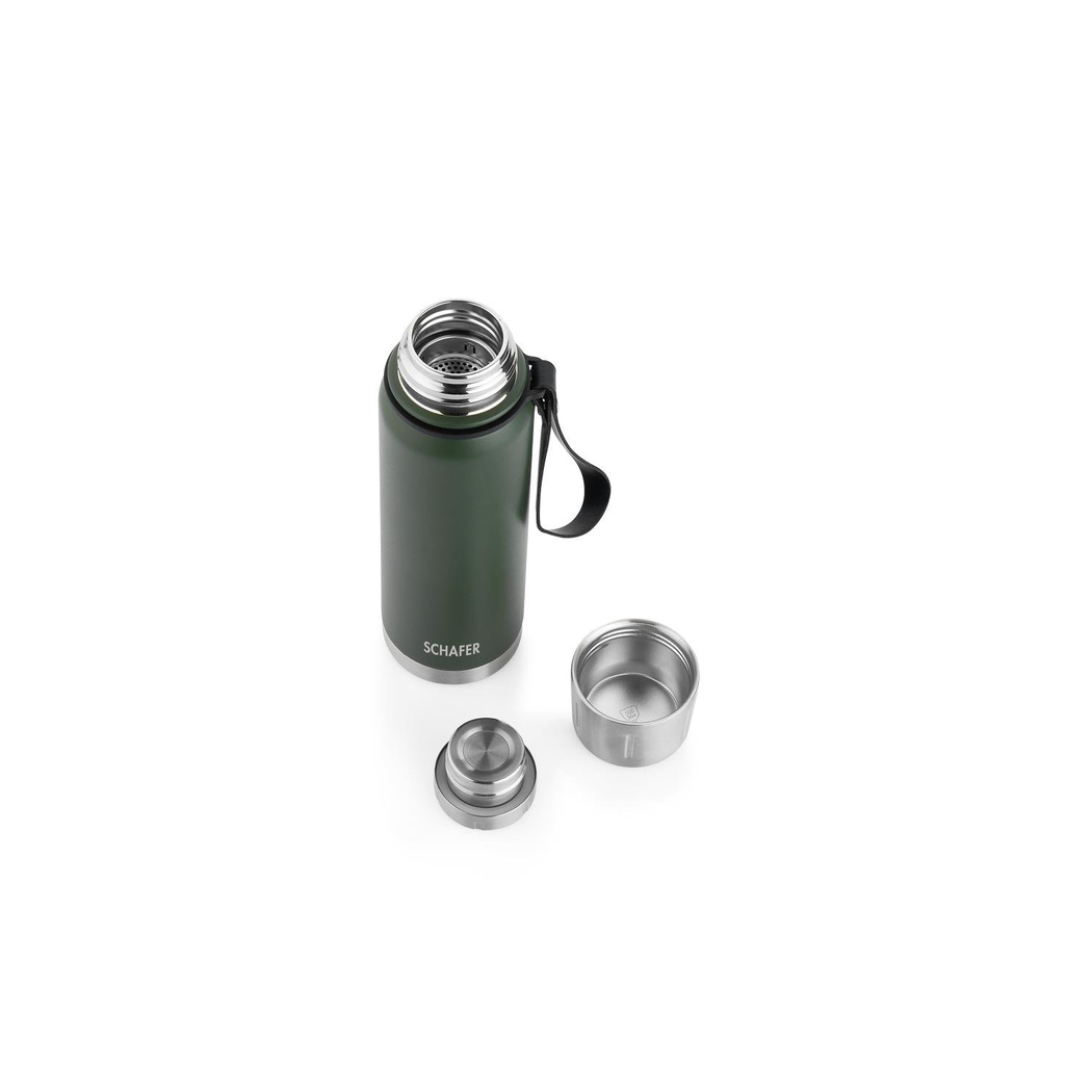 Schafer Steely Termos 520 Ml-Yeşil