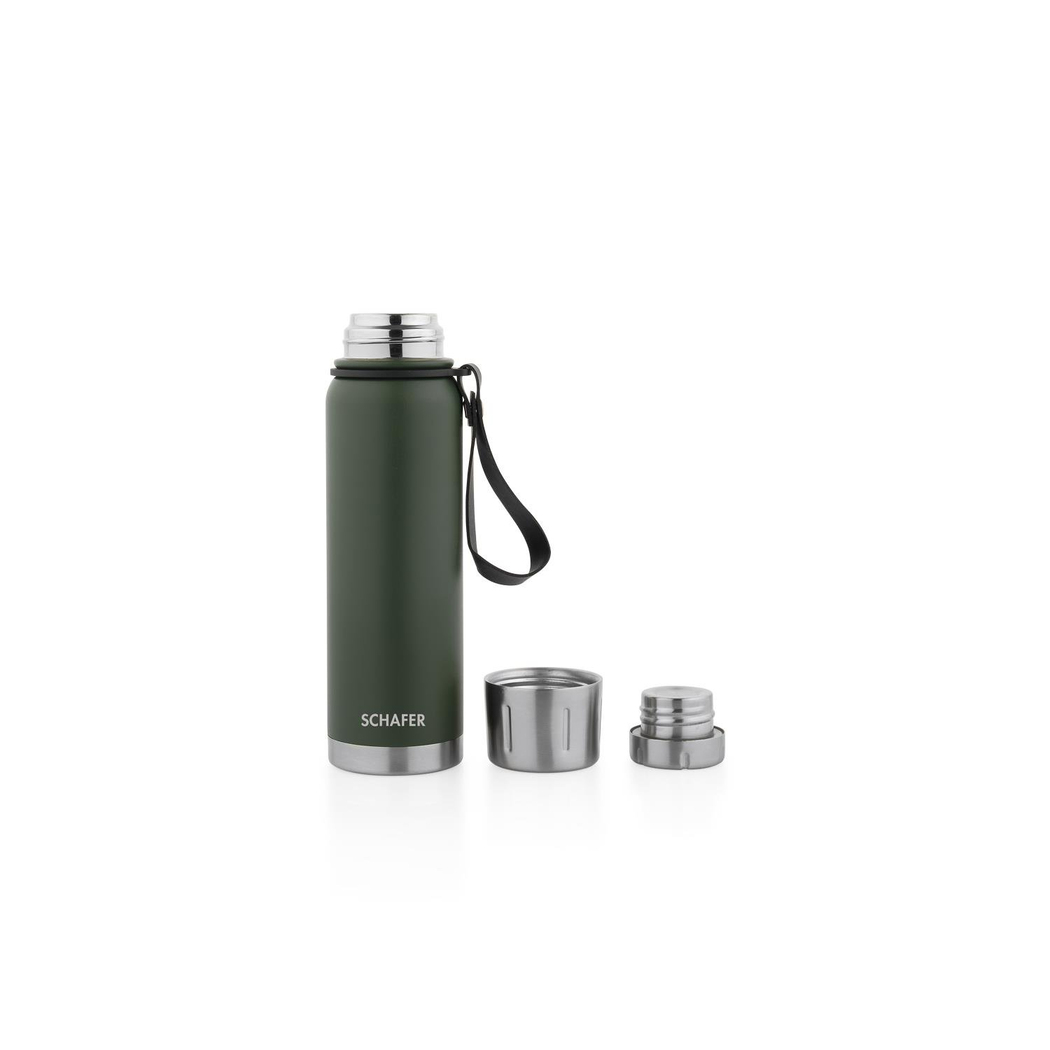 Schafer Steely Termos 520 Ml-Yeşil