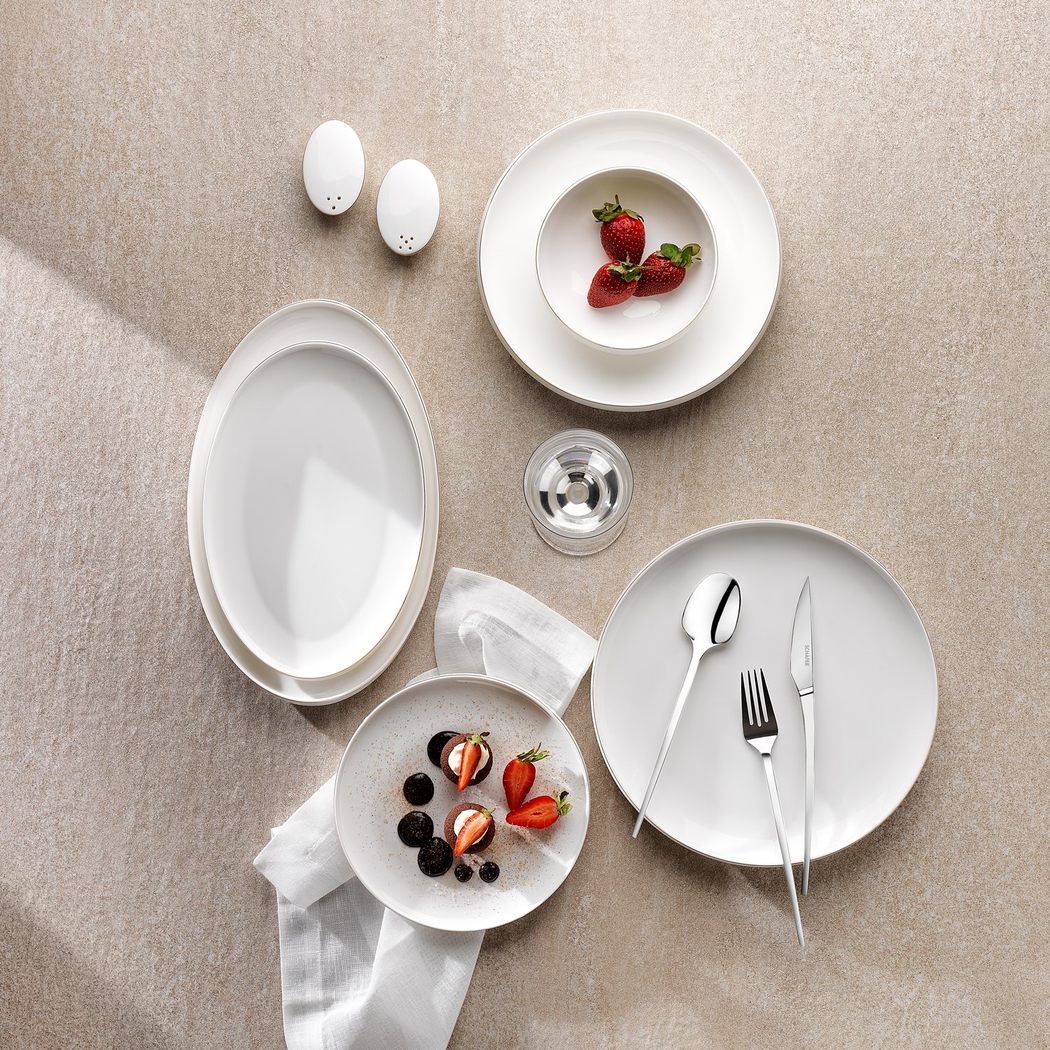 Schafer Superfine Bone Provence Yemek Takımı 56 Parça-Gold
