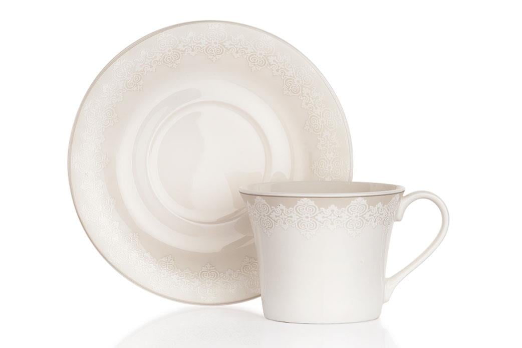 Schafer Tea Party 6 Kişilik Çay Fincan Seti 12 Parça-Beyaz02