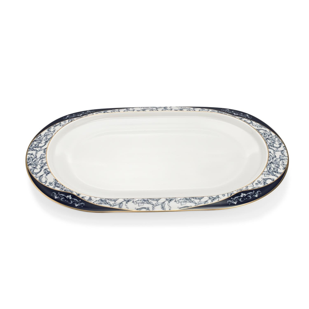 Schafer Tılsım Lace Yemek Takımı 60 Parça-Lacivert