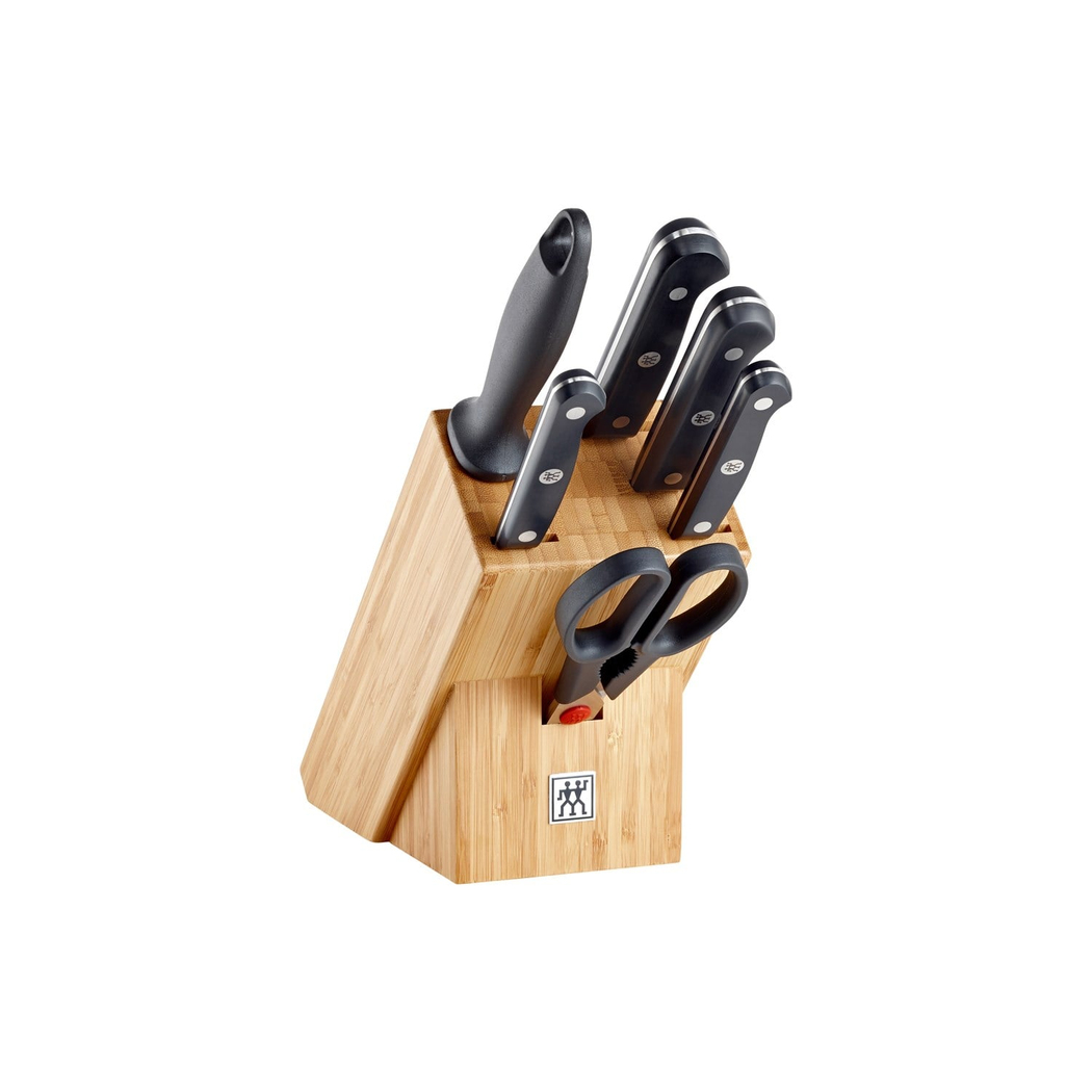Zwilling Gourmet 7 Parça Bambu Bloklu Bıçak Seti (361310020)