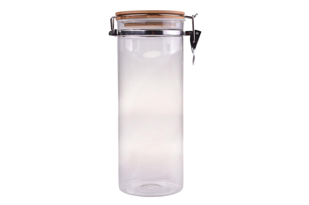 Bambum Mada Kilitli Cam Saklama Kabı-26 Cm