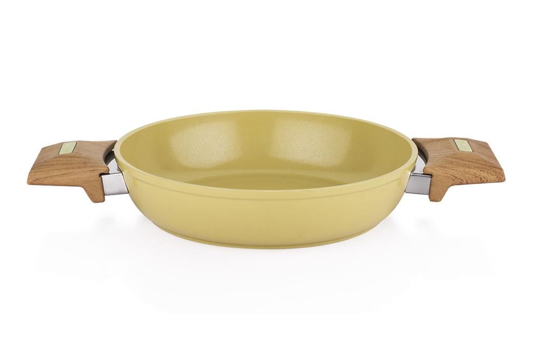 Schafer Fiesta Seramik Sahan 22 Cm-Yeşil