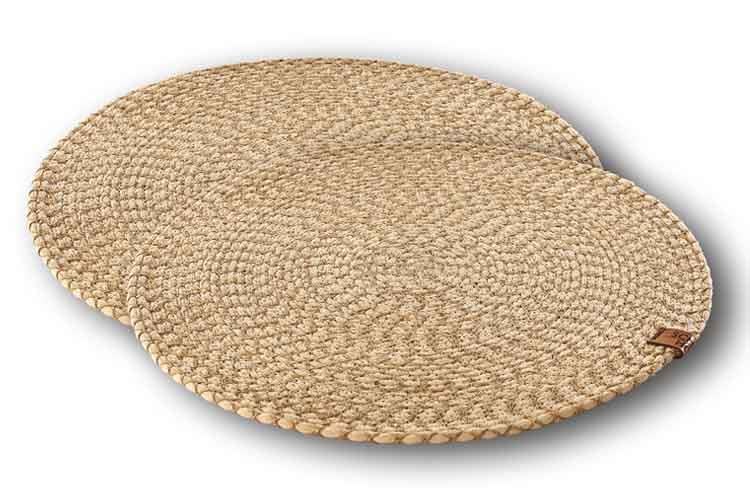 Schafer Home Boho 2 li Hasır Amerikan Servisi-Bej