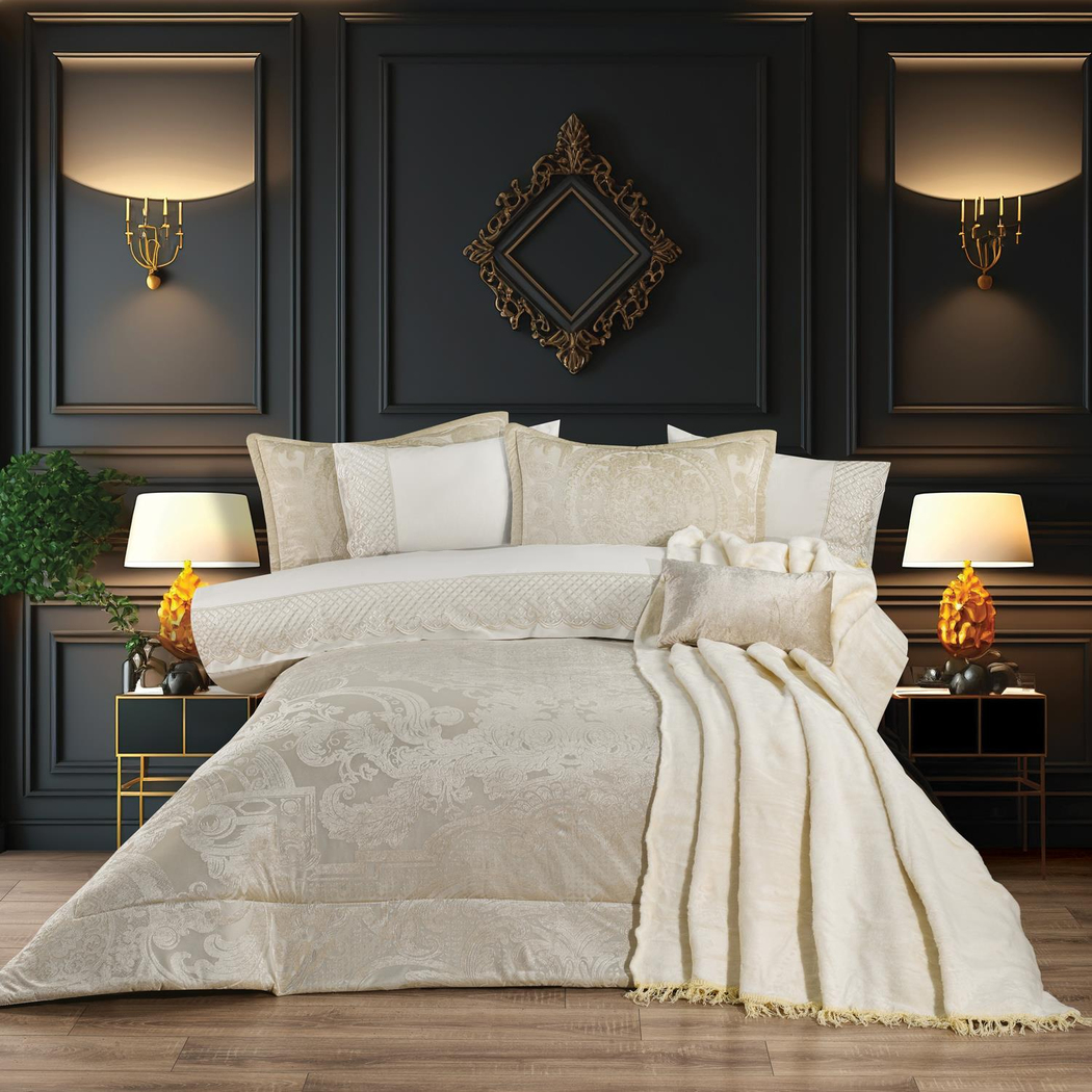Schafer Home Boutique Çeyiz Seti 11 Parça-Ekru